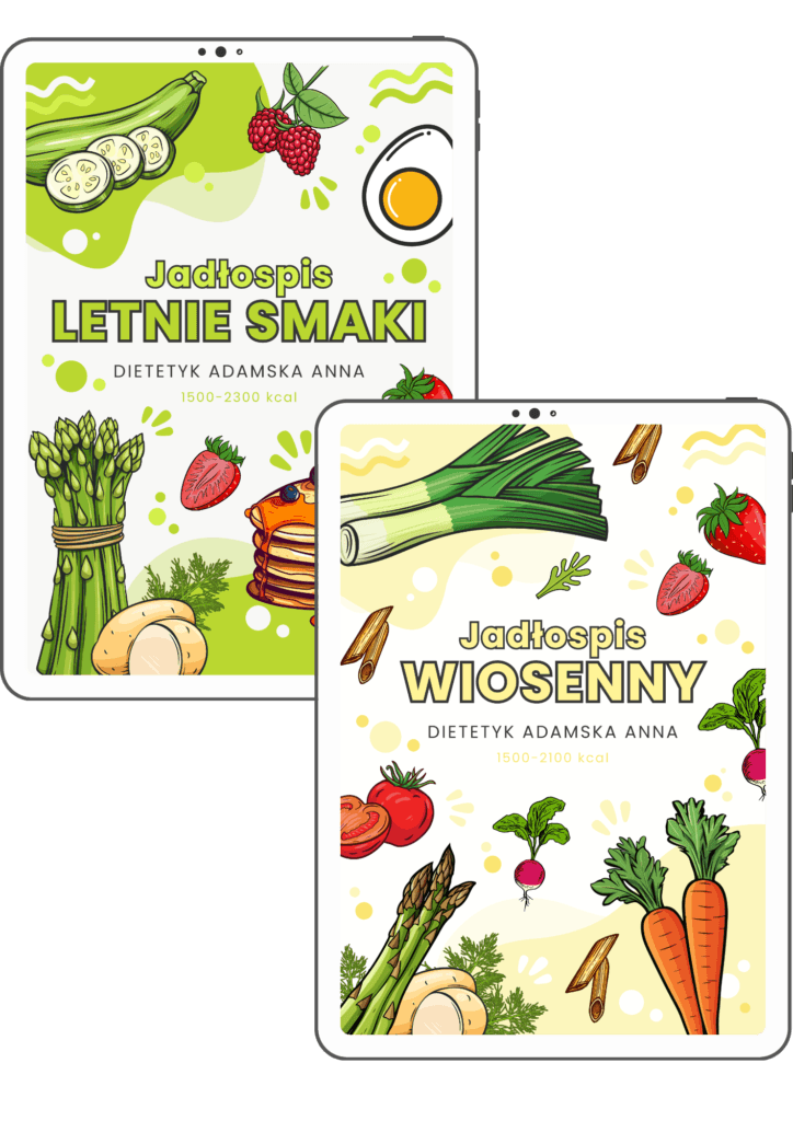 Pakiet dwóch jadłospisów: Wiosenny i Letnie Smaki